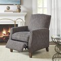 Madison Park Brown & Multi Color Wells Push Back Recliner MP103-0858